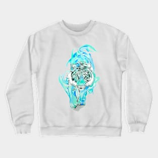 Fierce tiger Crewneck Sweatshirt